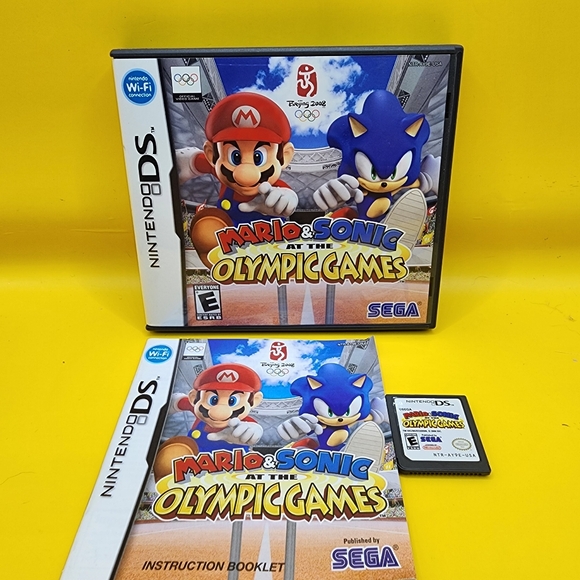 Nintendo Other - 2008 Mario & Sonic at the Olympic Games (Nintendo DS) Complete